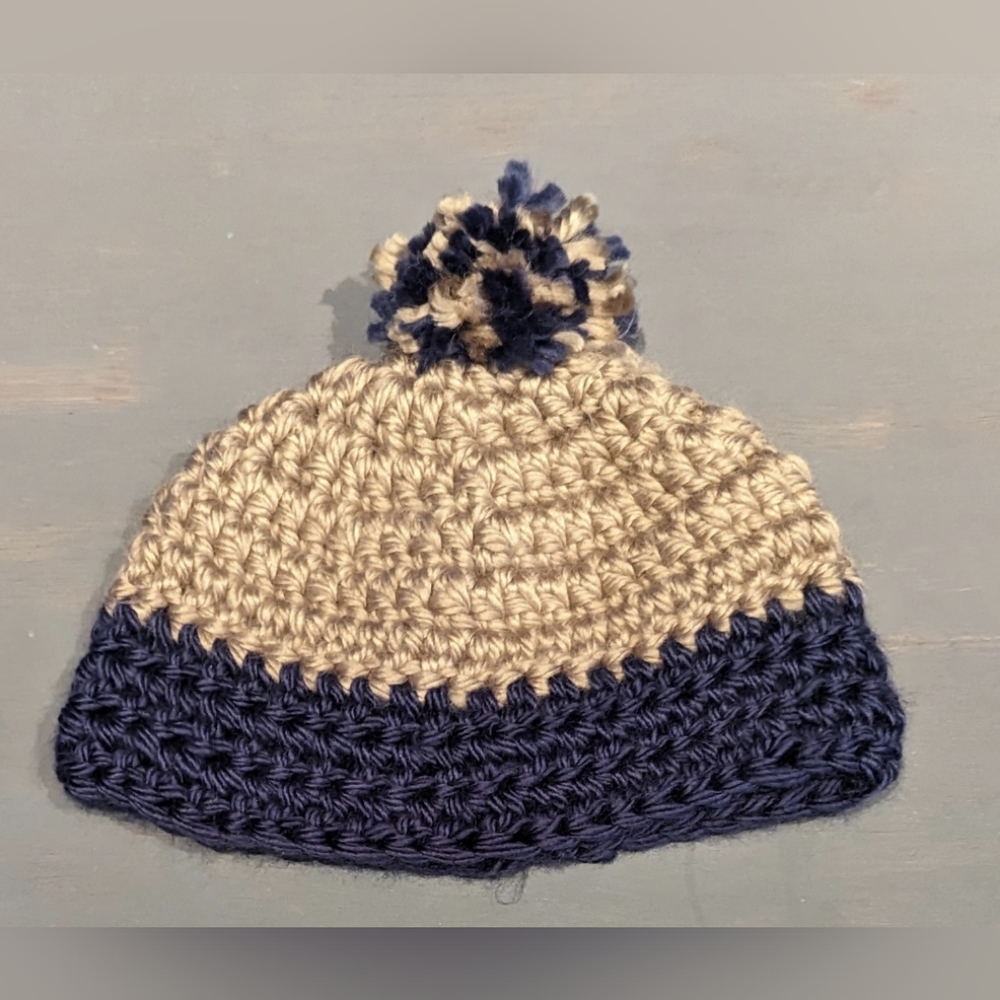 Crochet toddler hat